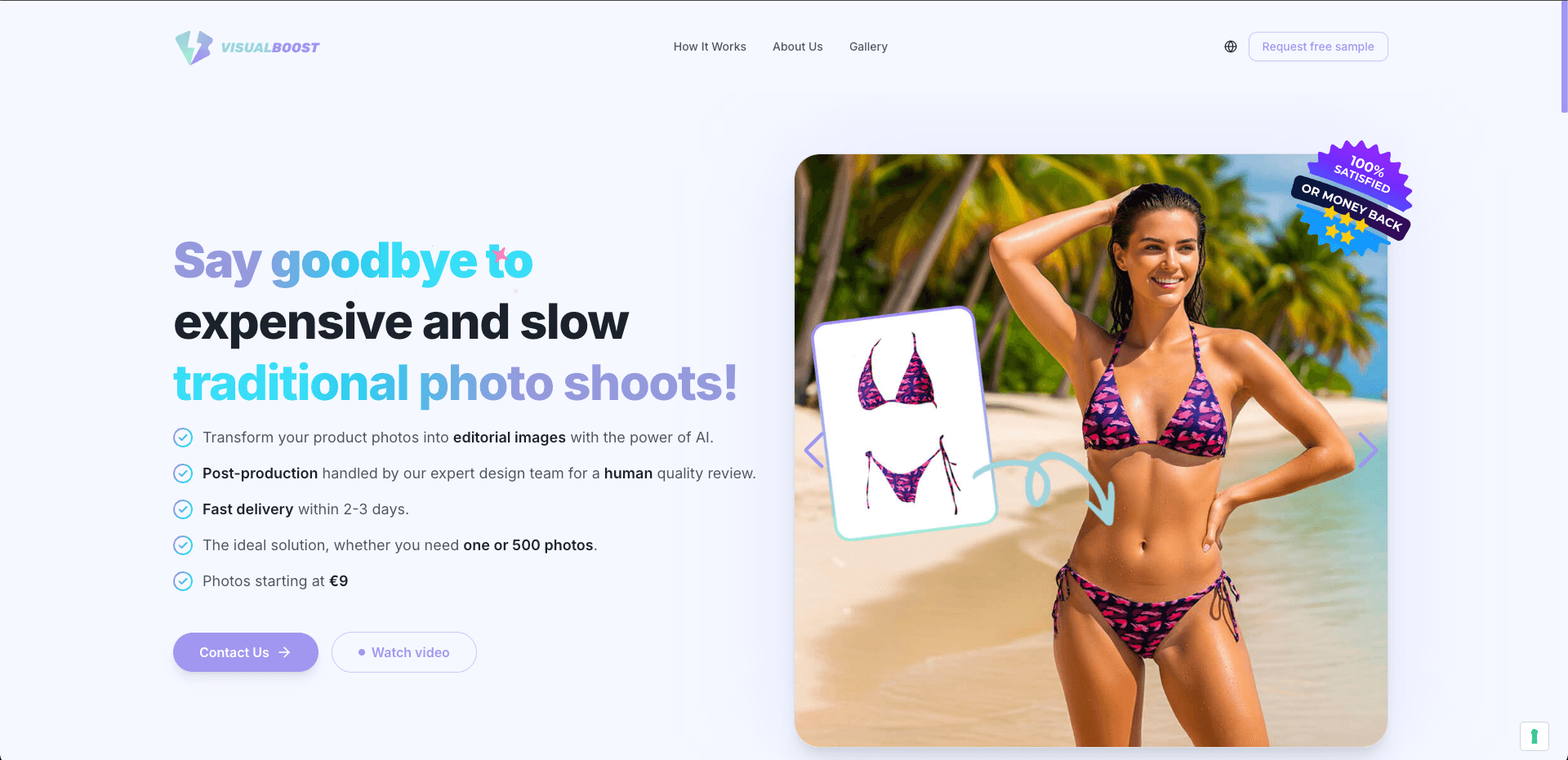 Screenshot del progetto VisualBoost